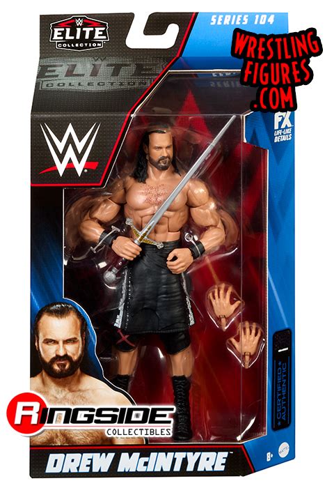 wwe elite 104|drew mcintyre wwe figure.